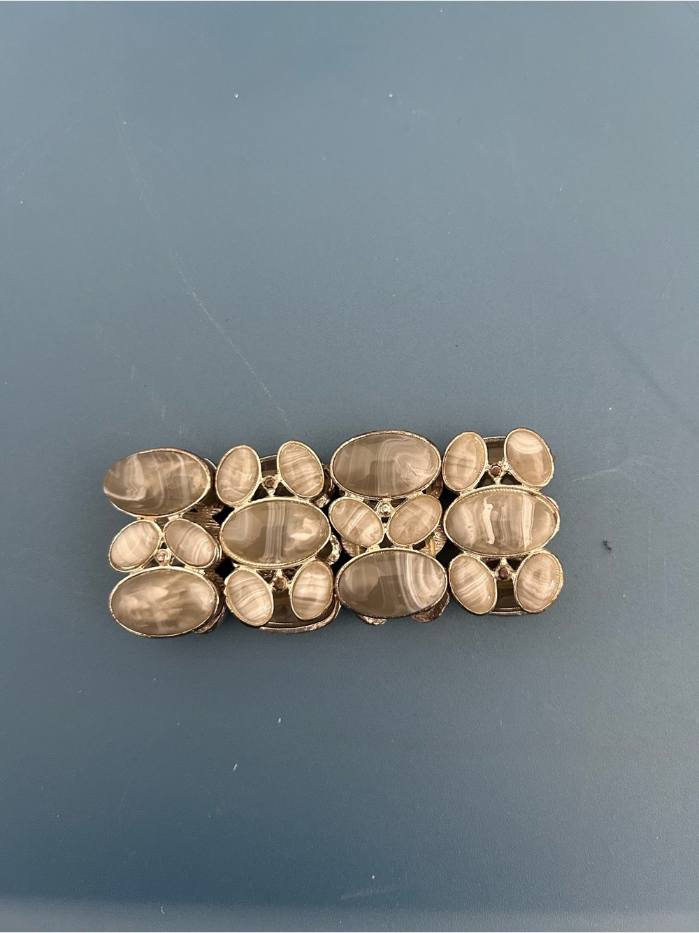 🧡5/$25🧡Neutral Stone Cluster Stretch Bracelet - Women Accessories